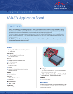 AM437x Application Board