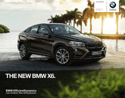 THE NEW BMW X