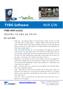 TYBIS Software NVR S/W