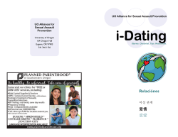 i-Dating - Sexual Violence Prevention and Education