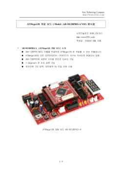 ATMega128 개발 보드 ( Model : AB