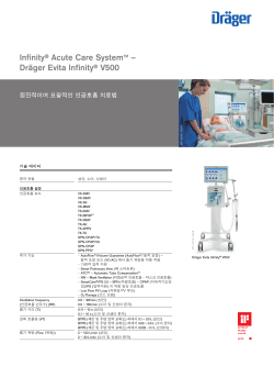 Dräger Evita Infinity® V500