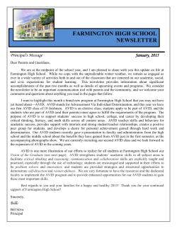farmington high school newsletter