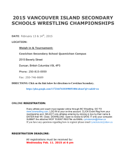 Zone 6 Championships - British Columbia Wrestling Association
