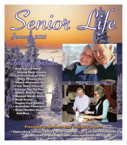 Senior Life January 2015