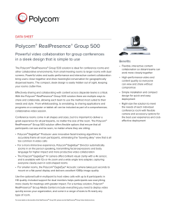 Polycom RealPresence Group 500