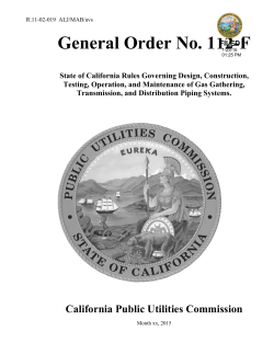 General Order No. 112-F