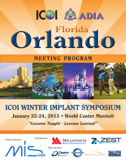 Program - ICOI Winter Symposium