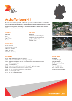 Aschaffenburg Paper Mill