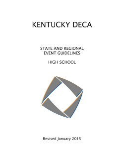 Kentucky DECA Handbook