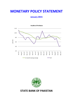 Monetary Policy Statement Jan 2015 (English)