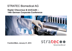 STRATEC Biomedical AG