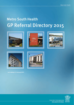 GP Referral Directory