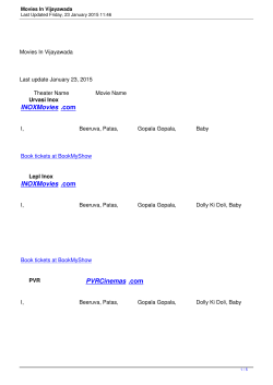 Movies In Vijayawada