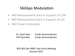 56Gbps Modulation