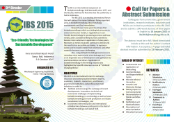 Flyer IBS 2015.cdr - International Biohydrometallurgy Symposium