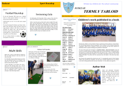 Issue 3 - Roskear Primary and Nursery School