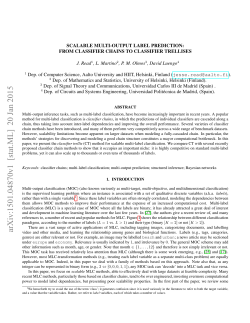arXiv:1501.04870v1 [stat.ML] 20 Jan 2015