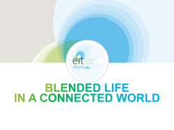 Blended life in a connected world