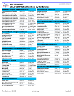 Division II Members