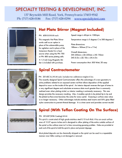 View Spiral Contractometer Insert with Prices.