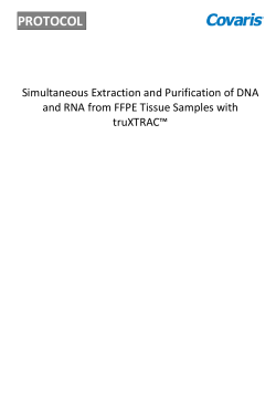 Protocol for simultaneous extraction and purification of