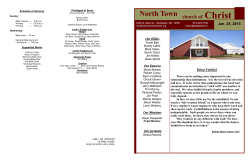 North Town church of Christ, McAlester, OK is a