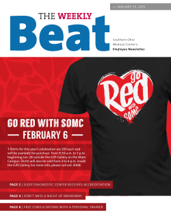 go red with somc FEBRUARY 6 - Southern Ohio Medical Center