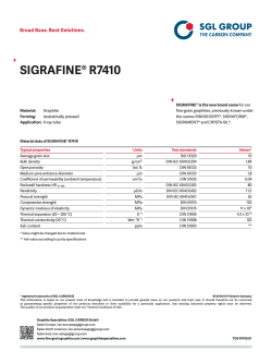 SIGRAFINE® R7410