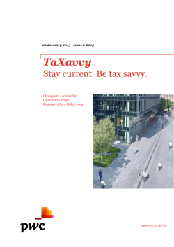 TaXavvy Issue 2-2015