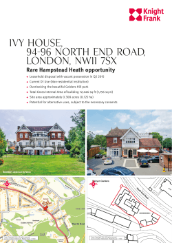 Ivy House, 94-96 North End Road, London, NW11 7SX
