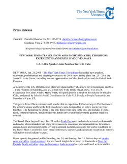 Press Release - Investors - The New York Times Company