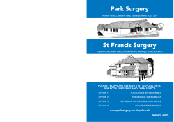 Park Surgery St Francis Surgery