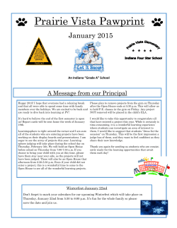 January 2015 newsletter Final