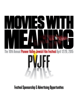 pvjff sponsorship 2015 web - The Pioneer Valley Jewish Film Festival