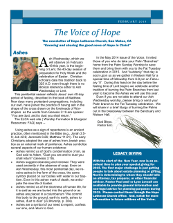 The Voice of Hope - Hope Evangelical Lutheran Church