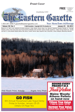 Weekly Pages.indd - The Eastern Gazette