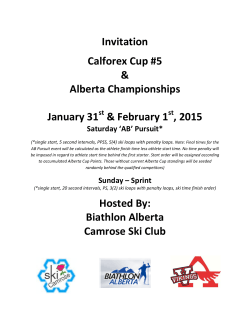 Alberta Championships / Calforex Cup #5