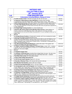 Downloadable Catalogue - British Bespoke Auctions