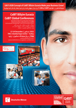 CeBIT Bilişim Eurasia CeBIT Global Conferences