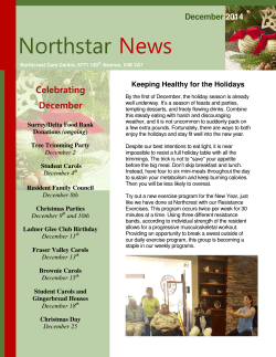Newsletter - Northcrest Care Centre
