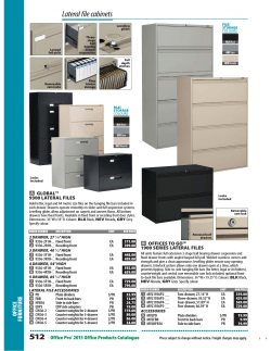 Lateral file cabinets - MC Business Solutions