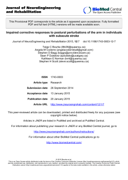 Provisional PDF - Journal of NeuroEngineering and Rehabilitation