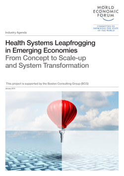 Health Systems Leapfrogging in Emerging