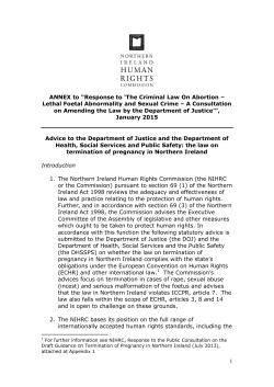 file - The Northern Ireland Human Rights Commission