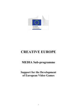 CREATIVE EUROPE