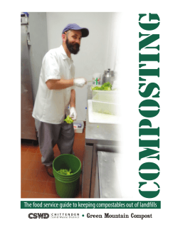 Food Service Composting Guide