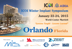 Florida - International Congress of Oral Implantologists