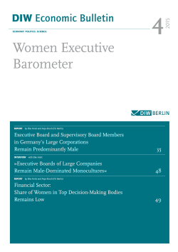 Women Executive Barometer