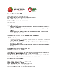 the Full Program - North American Strawberry Growers